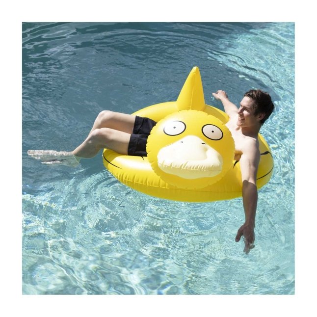 Psyduck Pok Mon Summer Days Pool Float Pok Mon Center Official Site