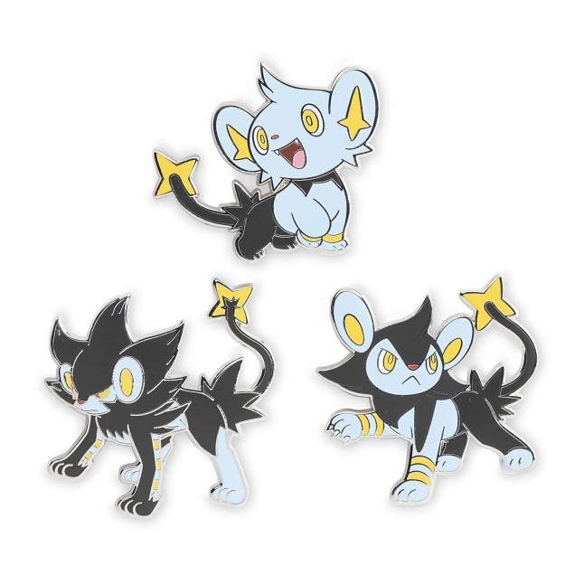 Shinx Luxio Luxray Pok Mon Pins Pack Pok Mon Center Canada