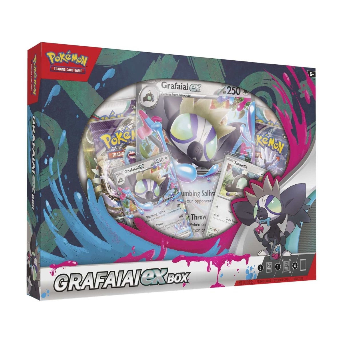 Pok Mon Tcg Grafaiai Ex Box Pok Mon Center Uk Official Site