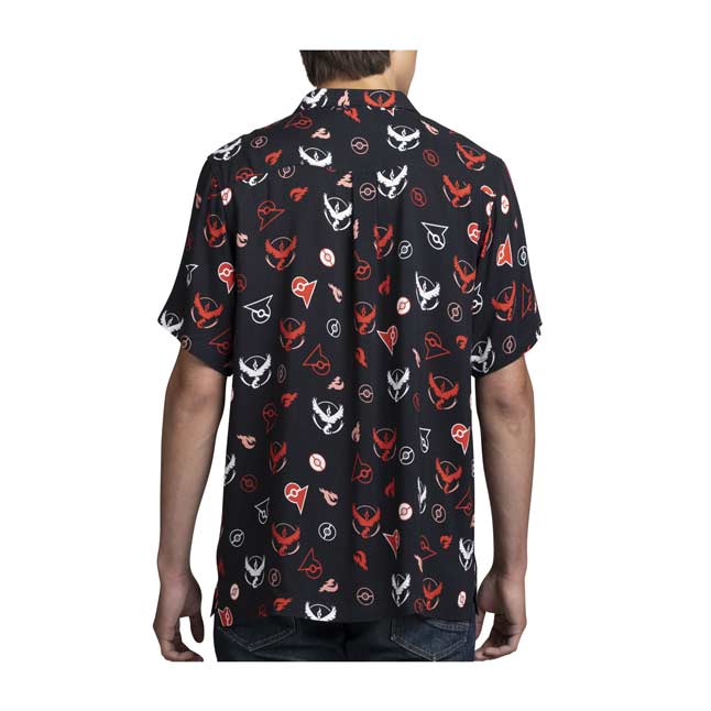 Team Valor Pok Mon Go Teams Tropical Shirt Adult Pok Mon Center