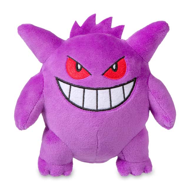 gengar plush with long tongue