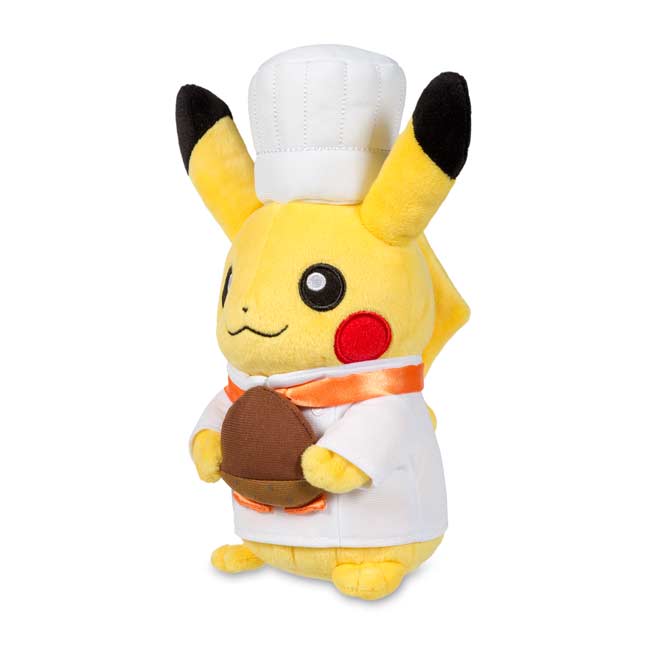 chef pikachu plush