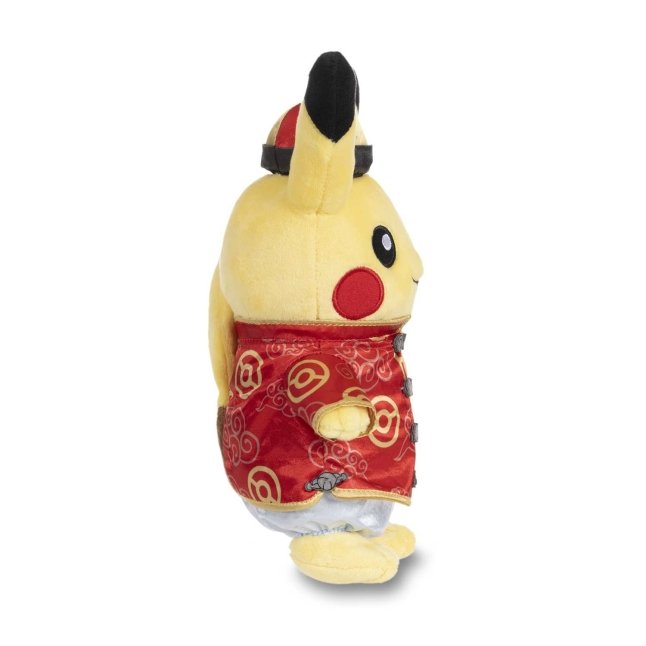 Lunar New Year: Costume Pikachu (Male) Plush - 9 In. | Pokémon Center ...