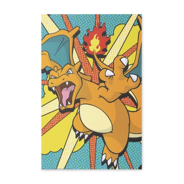 Pokemon Center Poster Lot Of 7 Includes seven posters factory featuring Venusaur, Char