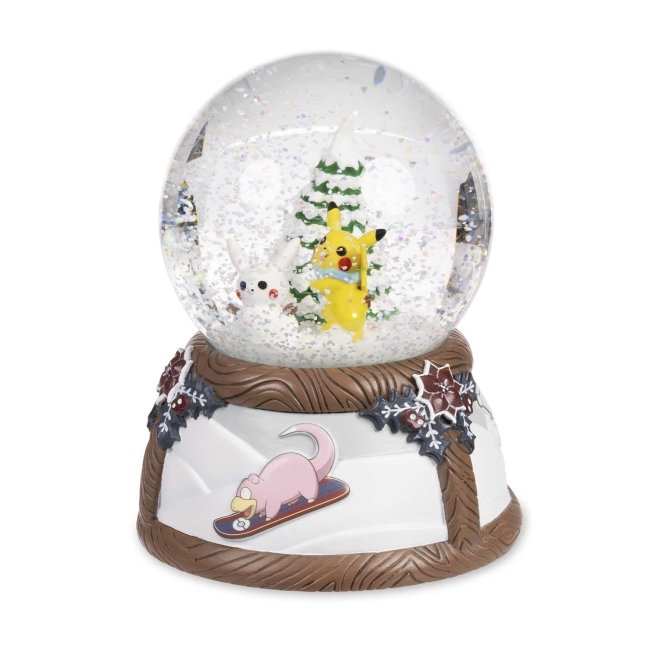 Pikachu Pokémon Holiday Snow Globe | Pokémon Center Canada Official Site