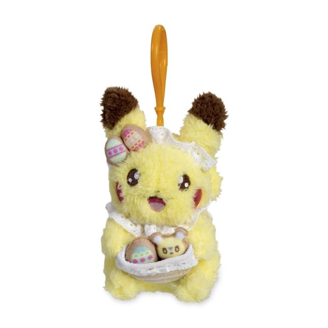 Pikachu Happy Spring Plush Key Chain (2024) | Pokémon Center Official Site