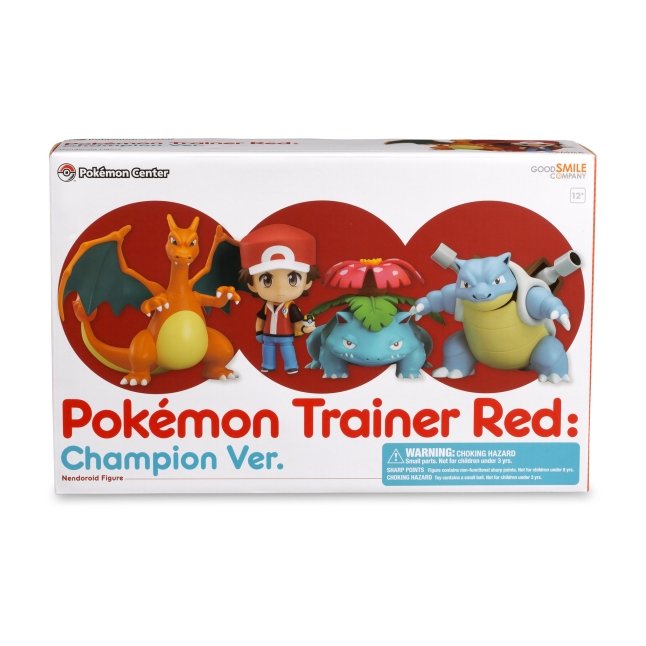Nendoroid Pokémon Trainer Red & Green