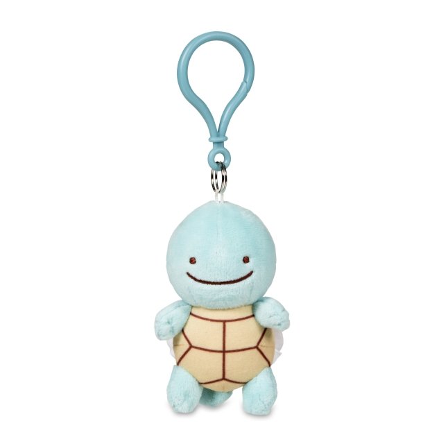 Ditto As Squirtle Plush Key Chain | Pokémon Center Official Site