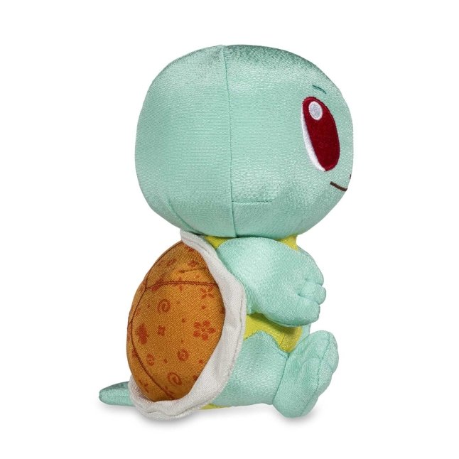 Squirtle Chirimen Plush - 6 In. | Pokémon Center Official Site