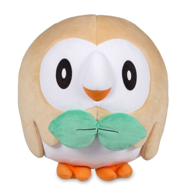 Rowlet Poke Plush 14 In. Pokemon Center Official Site