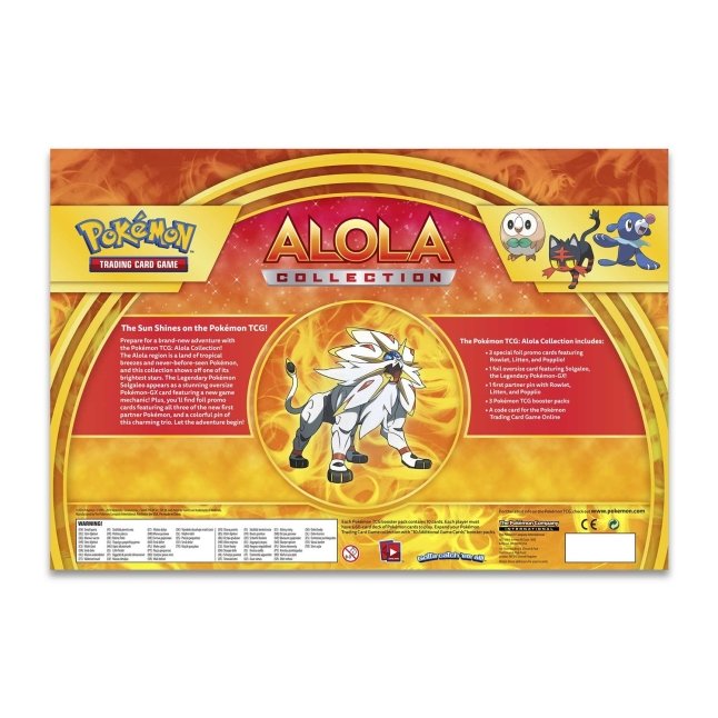 Pokemon Alola Solgaleo GX Collection Box Brand New And Sealed