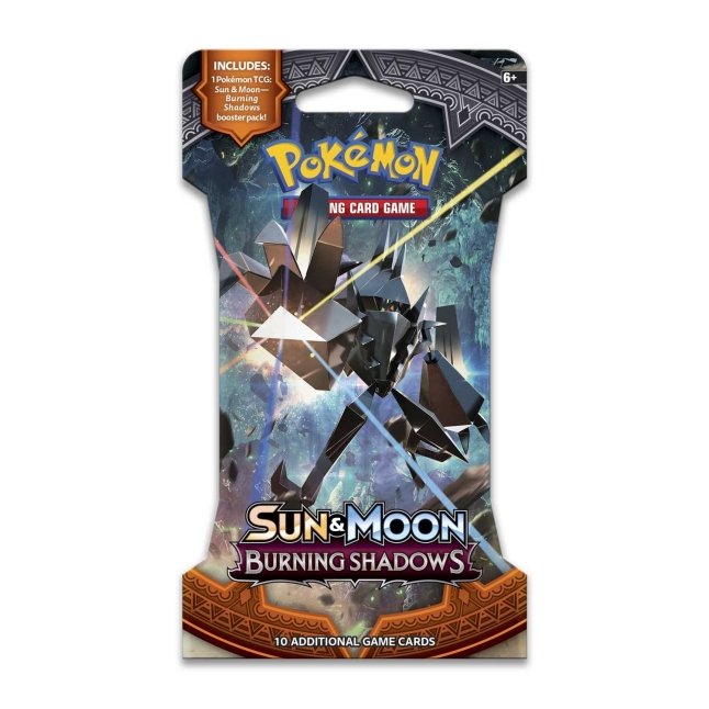 Pokémon TCG: Sun & Moon-Burning Shadows Sleeved Booster Pack (10 Cards)