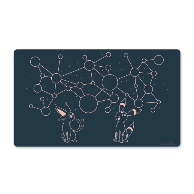 Pokémon TCG: Espeon & Umbreon Starry Constellations Playmat