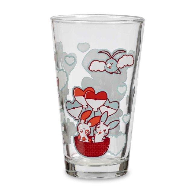 Pikachu Pokémon Winter Wonders 16 oz. Glass Tumblers (4-Pack)