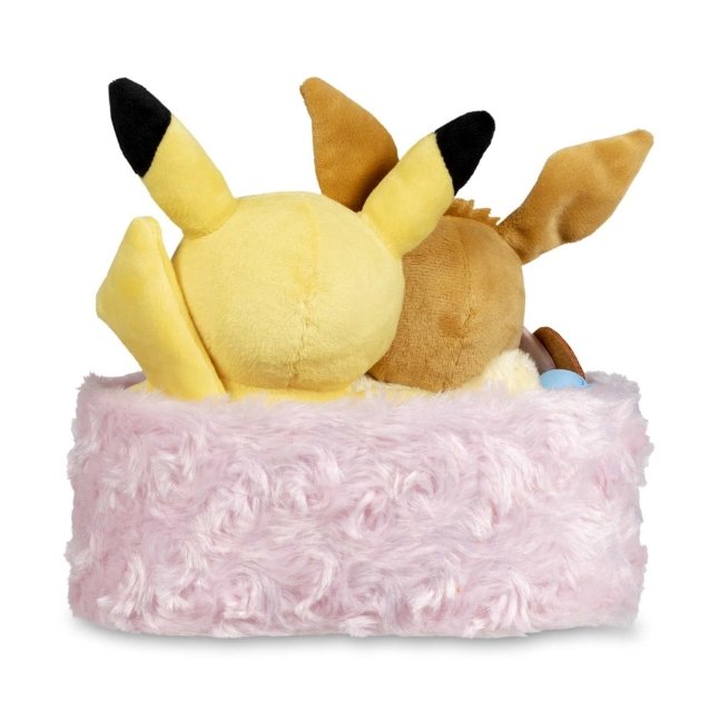 Seasonal Celebrations: Pikachu & Eevee Sweet Days Plush - 7 ¼ In