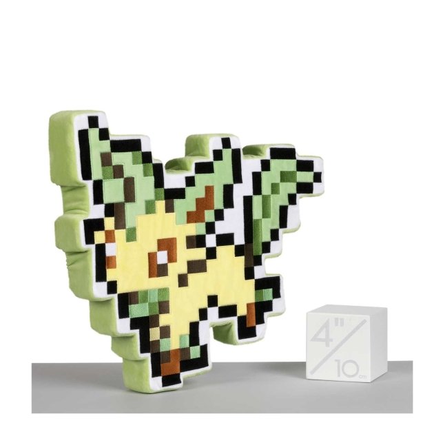 Eevee Pixel Collection! Leafeon Plush - 18 ½ In. | Pokémon Center ...