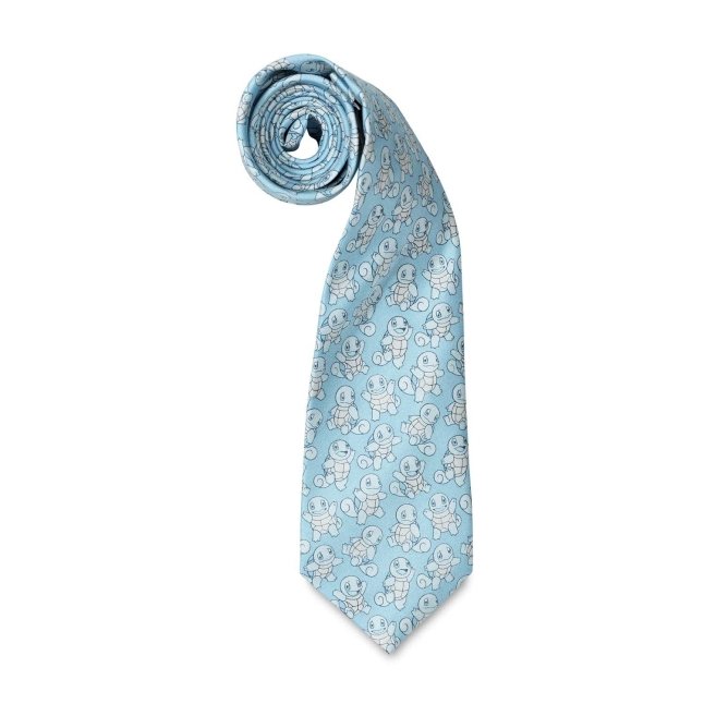 Squirtle Pokémon Classics Silk Necktie (One Size-Adult) | Pokémon ...