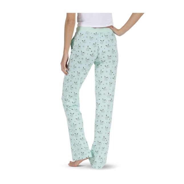 Relax with Eevee Brown & Mint Lounge Pants - Women