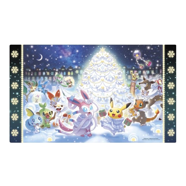 Pokemon Center - Playmat Case กล่องเก็บแผ่นรองเล่น การ์ดเกมโปเกมอน  ลิขสิทธิ์แท้ 100% (นำเข้าจากญี่ปุ่น) - SIT AND PLAY