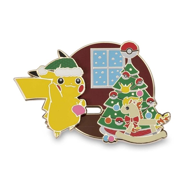 Pokemon Center - Pokemon Holiday Christmas Pikachu & Eevee Figure by Funko