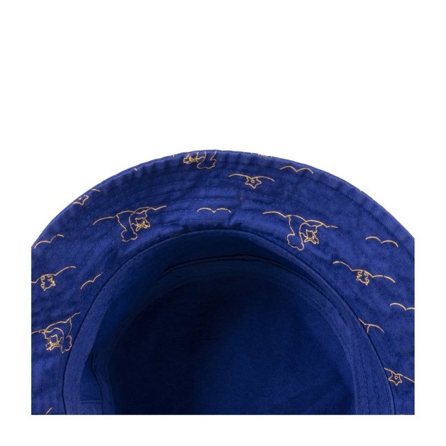 LOUIS VUITTON Monogram Denim Reversible Bucket Hat M Blue