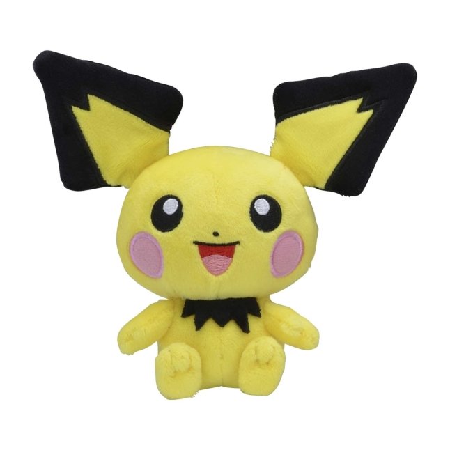 Pichu Sitting Cuties Plush - 7 In. | Pokémon Center UK Official Site