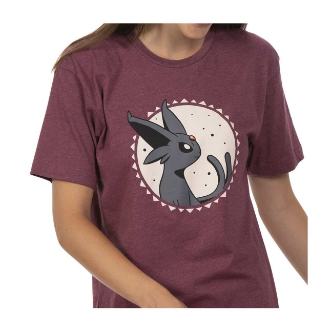 Light of the Sun: Espeon Heather Red Relaxed Fit Crew Neck T-Shirt