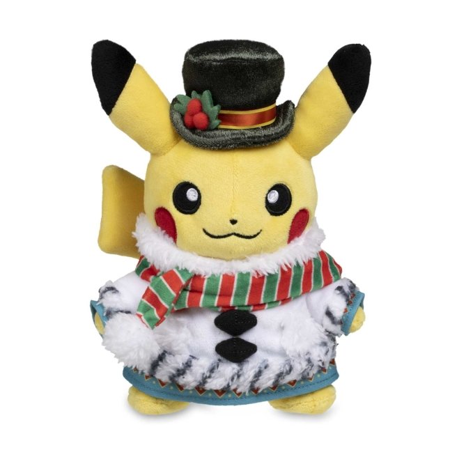 Snow pikachu cheap plush