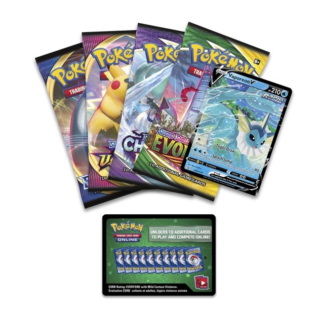 New Pokemon Cards V Vmax Box Tcg Sun & Moon Evolutions Pokemon