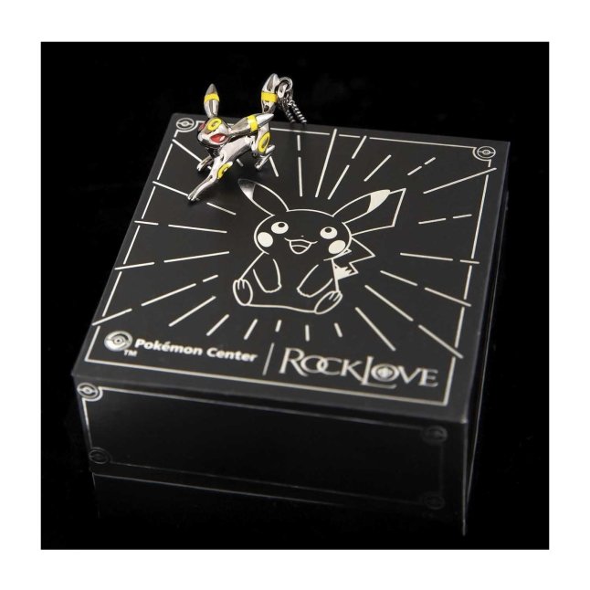 Pokémon Center × RockLove: Umbreon Pendant Necklace | Pokémon Center ...