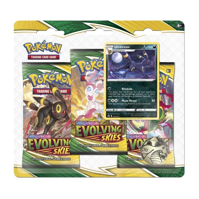 Official Pokémon TCG: Sword & Shield-Evolving Skies Booster Display Box (36 Packs)