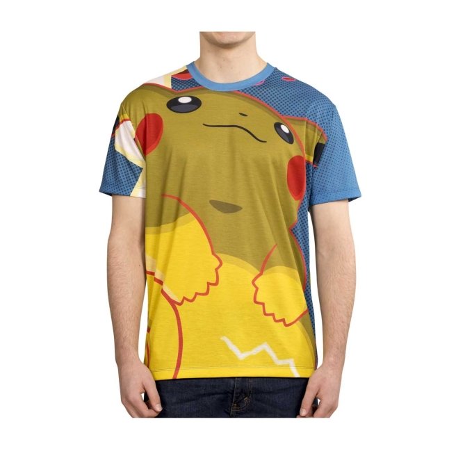 entreprenør valgfri klippe Gigantamax Pikachu Allover-Print T-Shirt - Adult | Pokémon Center Official  Site