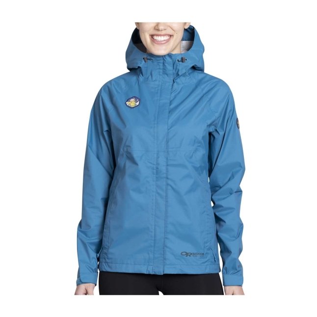 Outdoors with Pokémon Apollo Blue Rain Jacket by Outdoor Research