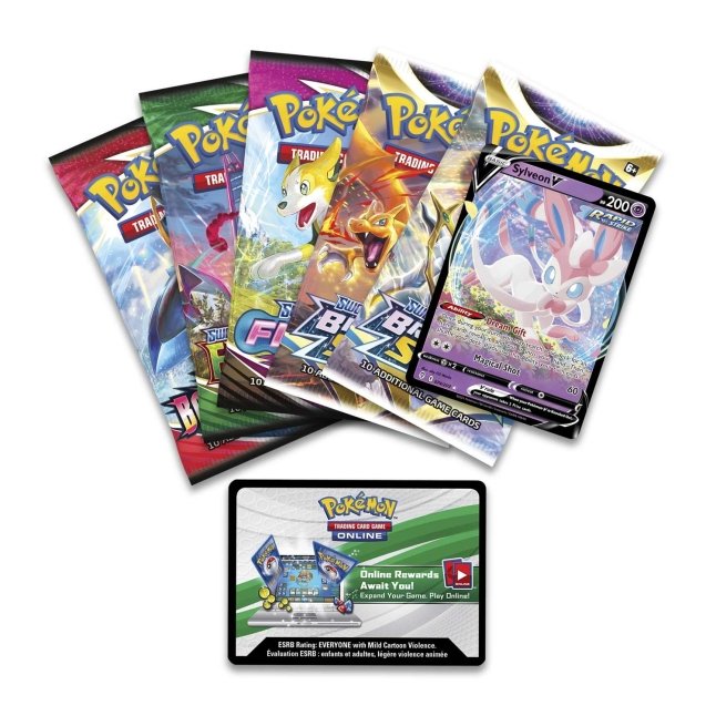 Pokémon TCG: V Heroes Tin (Sylveon V) | Pokémon Center Official Site