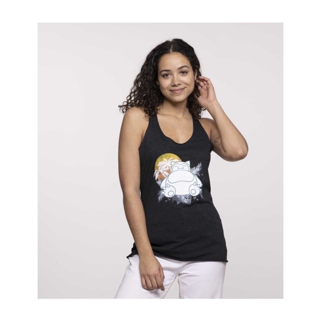 Fitted Tank Top - Black - Ladies