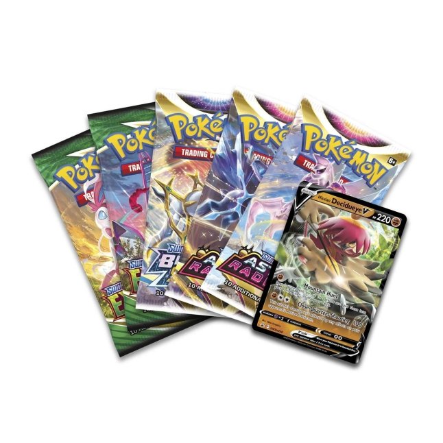 Pokémon TCG: Divergent Powers Tin (Hisuian Decidueye V) | Pokémon ...