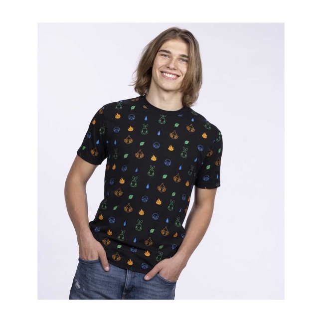 Buy Huetrap Men Black Printed Regular Fit Round Neck T Shirt - Tshirts for  Men | Myntra