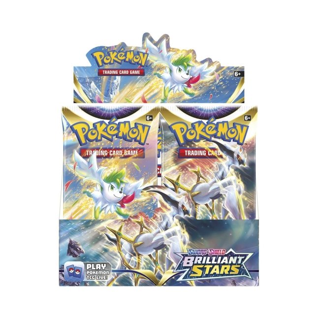 Pokemon Brilliant Stars Booster Box: 36 packs + Toploaders + Sleeves 