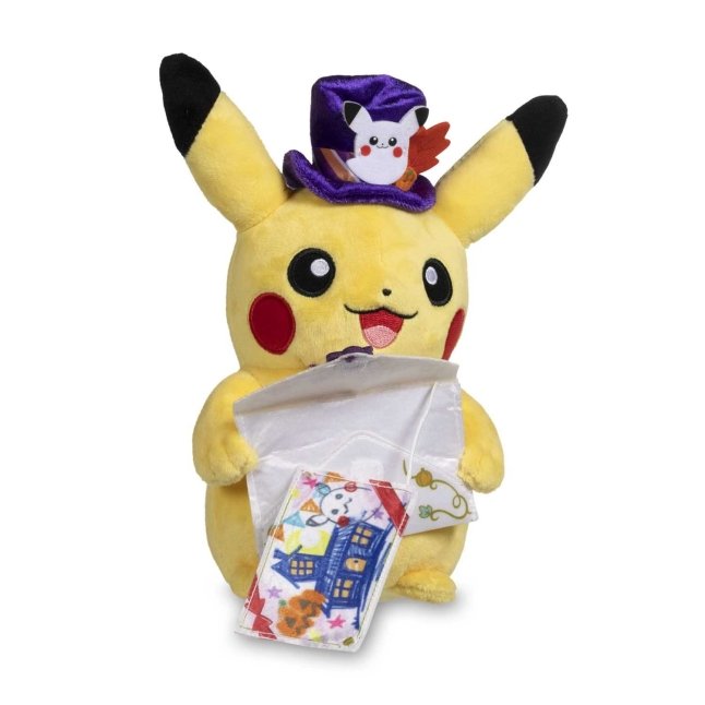 Pikachu Pokémon Pumpkin Celebration Poké Plush - 8 ¾ In. | Pokémon ...