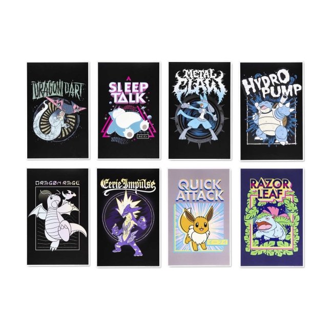 USポケモンセンター　Pokémon Greatest Hits Posters