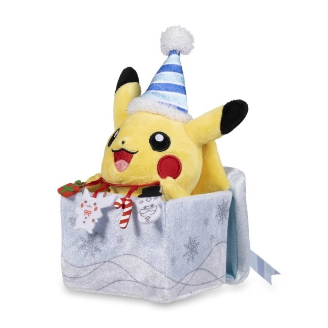 party hat pikachu plush