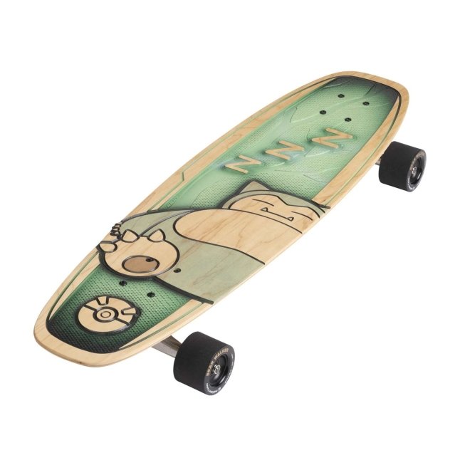 Pokémon Center × Bear Walker: Snorlax Skateboard | Pokémon Center ...