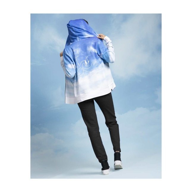 Lugia Pokémon Take Flight Allover-Print Heavyweight Zip-Up Hoodie - Adult |  Pokémon Center UK Official Site