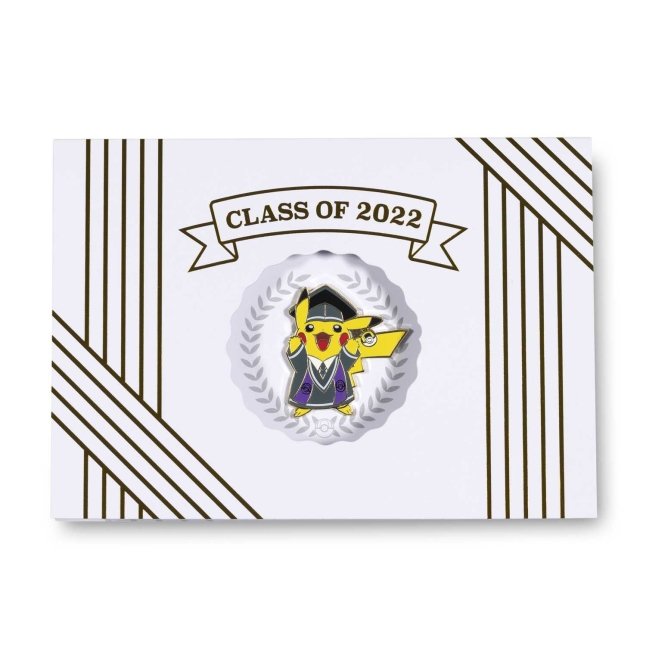 graduation pikachu pin