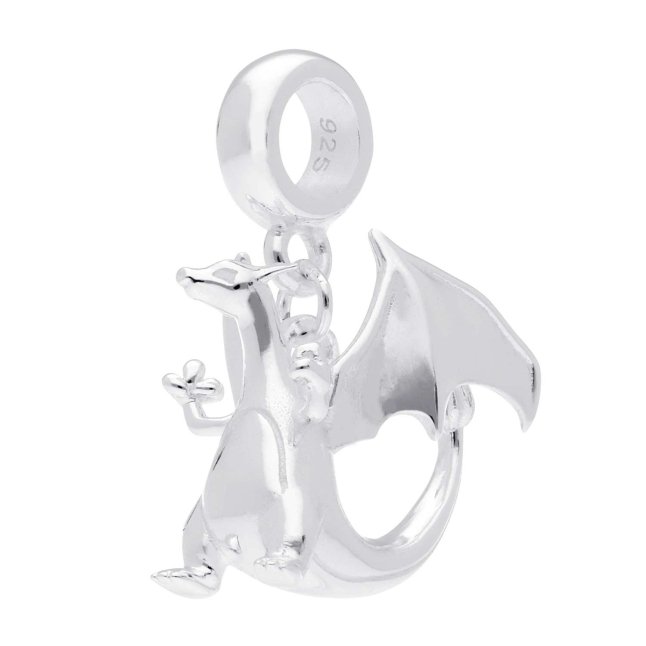Pokémon Jewelry - Charms: Snorlax Sterling Silver Dangle Charm