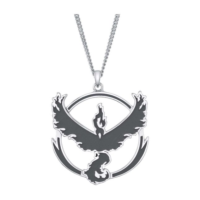 Pokémon Center × RockLove: Moltres Sterling Silver Pendant Necklace