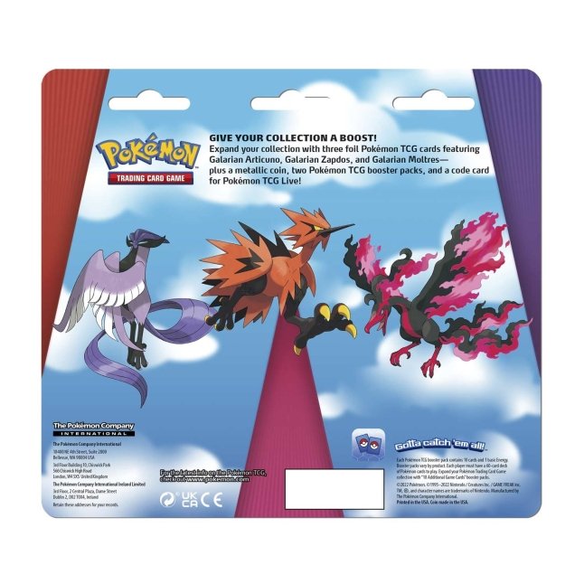 Galarian Articuno V, Zapdos V, Moltres V 3set/Pokemon Card