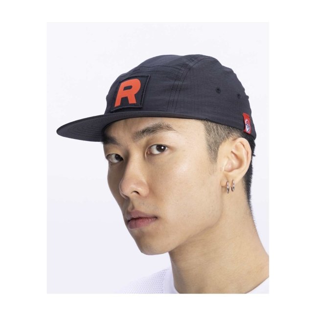 Team Rocket HQ Collection Black Five-Panel Hat (One Size-Adult ...