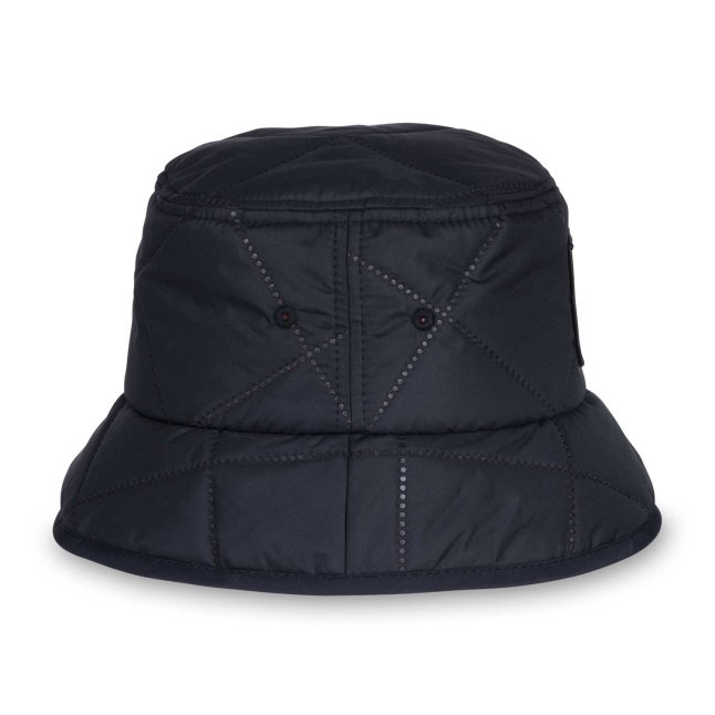 OFF-WHITE- Logo Bucket Hat- Woman- Uni - Black