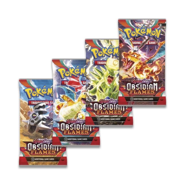 Pokémon TCG: Scarlet & Violet—Obsidian Flames Build & Battle Box ...